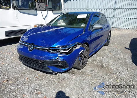 2022 Volkswagen Golf R 2.0T из США, поврежденный, VIN WVWFB7CD3NW147980